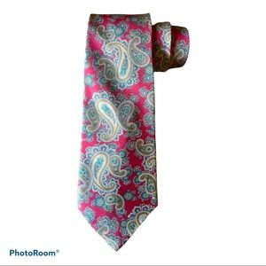 St Michael paisley men’s silk tie